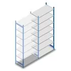 Gebrauchtes Dexion Impex Fachbodenregal 2285x1000x460 mm (hxbxt) 7 Ebenen Anbauregal