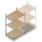 Weitspannregal HD 2000x1500x800 mm (hxbxt) 3 Ebenen Anfangsregal