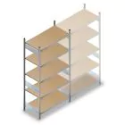 Weitspannregal HD 2500x1500x600 mm (hxbxt) 5 Ebenen Anfangsregal