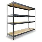 Weitspannregal Regal XXL 1800x2100x600 mm (hxbxt) 4 Ebenen