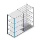 Fachbodenregal Medium Duty 2000x1150x800mm (hxbxt) 5 Ebenen blau Anfangsregal