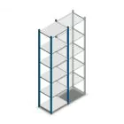 Fachbodenregal Medium Duty 2200x550x400mm (hxbxt) 6 Ebenen Blau Anfangsregal