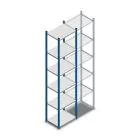 Fachbodenregal Medium Duty 2500x550x400mm (hxbxt) 6 Ebenen blau Anfangsregal
