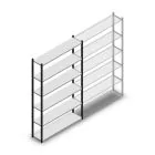 Fachbodenregal Medium Duty 2000x850x300mm (hxbxt) 6 Ebenen anthrazit Anfangsregal