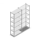 Fachbodenregal Medium Duty 2000x850x400mm (hxbxt) 6 Ebenen verzinkt Anfangsregal