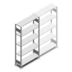 Fachbodenregal Heavy Duty 2000x1000x300 mm (hxbxt) 5 Ebenen 150 kg Anfangsregal