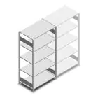 Fachbodenregal Heavy Duty 2000x1000x600 mm (hxbxt) 5 Ebenen 150 kg Anfangsregal