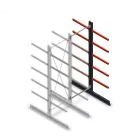 Mittel Kragarmregal doppelseitig 3000x1000x800 mm (hxbxt) 5 Ebenen Anbauregal