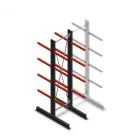 Medium Kragarmregal doppelseitig 3000x750x600 mm (hxbxt) 4 Ebenen Anfangsregal