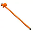 Separationsstift für Regal zur vertikalen Lagerung 500 mm in Orange