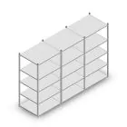 Vorteilsreihe Fachbodenregal Medium Duty 2000x3000x800 mm (hxbxt) 5 Ebenen verzinkt