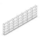 Vorteilsreihe Fachbodenregal Medium Duty 2000x7000x300 mm (hxbxt) 5 Ebenen verzinkt