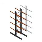 Schweres Kragarmregal beidseitig 5000x1200x1200mm (hxbxt) 4 Ebenen Anfangsregal