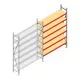 Weitspannregal AR 2000x1610x400 mm (hxbxt) 6 Ebenen verzinkt Anbauregal
