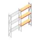 Weitspannregal AR 3000x1610x500 mm (hxbxt) 3 Ebenen verzinkt Anbauregal