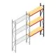 Weitspannregal AR 3000x1610x500 mm (hxbxt) 3 Ebenen anthrazit Anbauregal