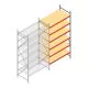 Weitspannregal AR 3000x1610x800 mm (hxbxt) 6 Ebenen verzinkt Anbauregal