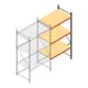 Weitspannregal AR 3000x1610x900 mm (hxbxt) 3 Ebenen anthrazit Anbauregal
