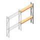 AR Weitspannregal 3000x1850x400 mm (hxbxt) 2 Ebenen Anthrazit Anbauregal