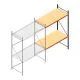 Weitspannregal AR 3000x1850x900 mm (hxbxt) 2 Ebenen anthrazit Anbauregal