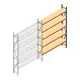 Weitspannregal AR 3000x2010x400 mm (hxbxt) 5 Ebenen anthrazit Anbauregal