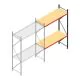 Weitspannregal AR 3000x2010x800 mm (hxbxt) 2 Ebenen anthrazit Anbauregal