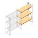 Weitspannregal AR 3000x2010x800 mm (hxbxt) 3 Ebenen anthrazit Anbauregal