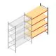Weitspannregal AR 3000x2010x1000 mm (hxbxt) 4 Ebenen anthrazit Anbauregal