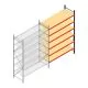 Weitspannregal AR 3000x2250x800 mm (hxbxt) 6 Ebenen anthrazit Anbauregal
