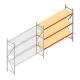 Weitspannregal AR 2000x2700x600 mm (hxbxt) 3 Ebenen verzinkt Anbauregal