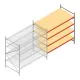 Weitspannregal AR 2000x2700x1200 mm (hxbxt) 4 Ebenen verzinkt Anbauregal