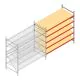 Weitspannregal AR 2500x2700x1000 mm (hxbxt) 5 Ebenen verzinkt Anbauregal