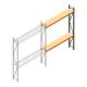 Weitspannregal AR 3000x2700x500 mm (hxbxt) 2 Ebenen anthrazit Anbauregal