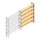 Weitspannregal AR 3000x2700x500 mm (hxbxt) 5 Ebenen verzinkt Anbauregal mit vormontierten Rahmen