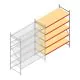 Weitspannregal AR 3000x2700x1000 mm (hxbxt) 5 Ebenen verzinkt Anbauregal
