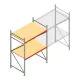 Weitspannregal AR 2000x1850x1000 mm (hxbxt) 2 Ebenen verzinkt Anfangsregal