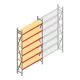 Weitspannregal AR 3000x1850x400 mm (hxbxt) 6 Ebenen verzinkt Anfangsregal mit vormontierten Rahmen