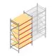 Weitspannregal AR 3000x1610x1000 mm (hxbxt) 6 Ebenen verzinkt Anfangsregal