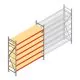 Weitspannregal AR 2000x2250x600 mm (hxbxt) 6 Ebenen verzinkt Anfangsregal