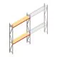 Weitspannregal AR 3000x2010x500 mm (hxbxt) 2 Ebenen verzinkt Anfangsregal