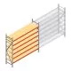 Weitspannregal AR 2000x2700x600 mm (hxbxt) 6 Ebenen verzinkt Anfangsregal