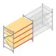 Weitspannregal AR 2000x2700x1200 mm (hxbxt) 4 Ebenen verzinkt Anfangsregal