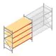 Weitspannregal AR 2500x2700x1000 mm (hxbxt) 4 Ebenen verzinkt Anfangsregal