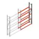 Bandenstelling grootvak AR 2500x1610x400mm (hxbxd) 4 niveaus aanbouwsectie