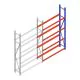 Reifenregal Weitspann AR 2500x1610x400 mm (hxbxt) 4 Ebenen Anbauregal