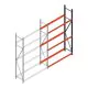 Bandenstelling grootvak AR 2500x1610x500mm (hxbxd) 3 niveaus aanbouwsectie