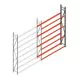 Reifenregal Weitspann AR 3000x2010x400mm (hxbxt) 4 Ebenen Anbauregal