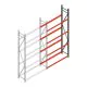 Reifenregal Weitspann AR 3000x1610x500mm (hxbxt) 4 Ebenen Anbauregal