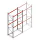 Palettenregal AR T2 4500x1850x1100mm (hxbxt) 2 Ebenen 2530kg/Ebene Anfangsregal