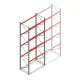Palettenregal AR T2 4500x1850x1100mm (hxbxt) 4 Ebenen 2530kg/Ebene Anfangsregal